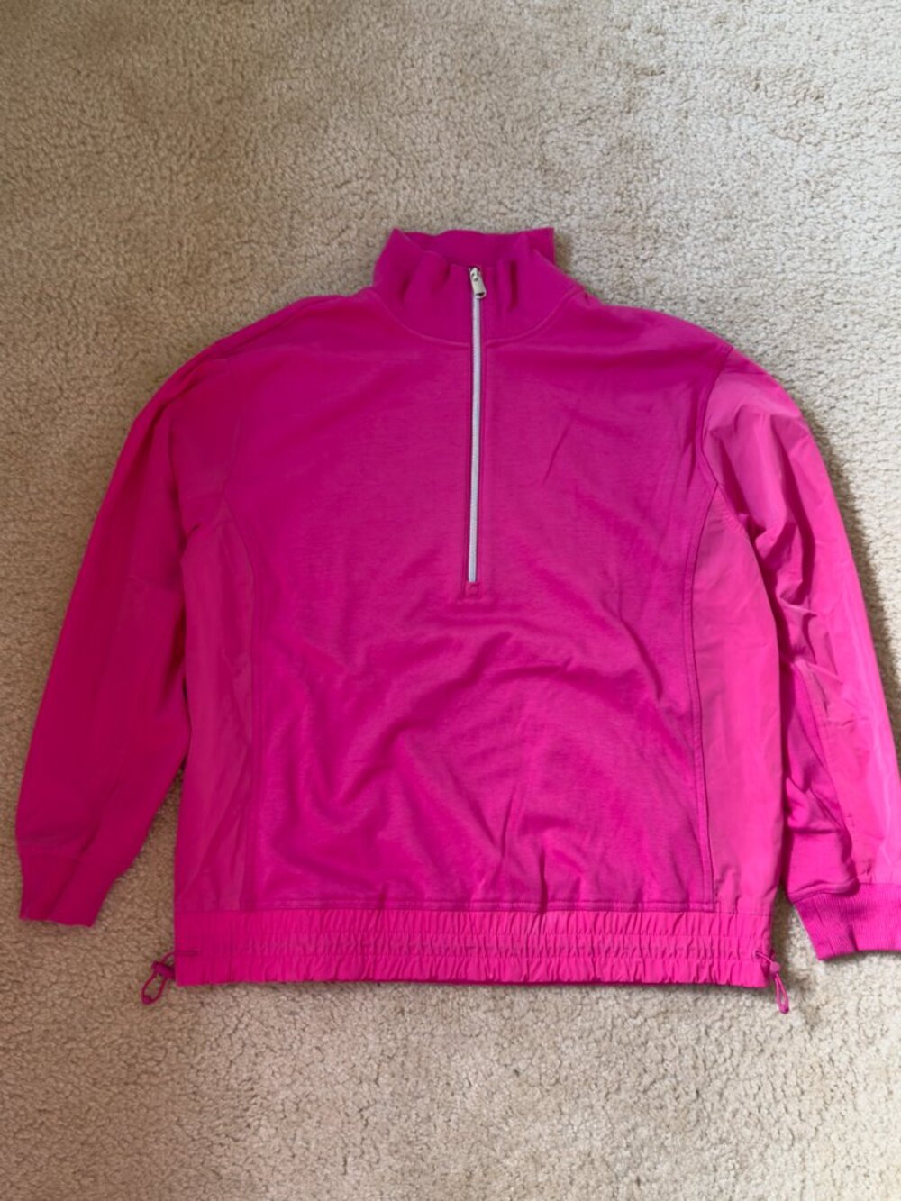 Athleta pink jumper pullover sweatshirt